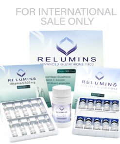 BOGO! Authentic Relumins Advanced IV Glutathione 1400mg PLUS Boosters- Glutathione & Vitamin C