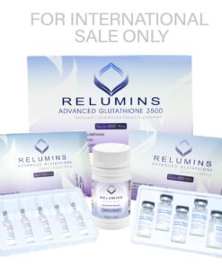 BOGO! New Relumins Advanced IV Glutathione 3500mg - Highest Legal Dosage, FDA Registered Formula PLUS BOOSTER
