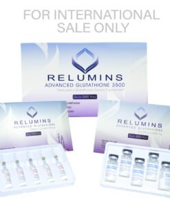 New Relumins Advanced IV Glutathione 3500mg - Highest Legal Dosage, FDA Registered Formula